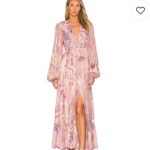 Hemant & Nandita Amal Printed Long Dress medium